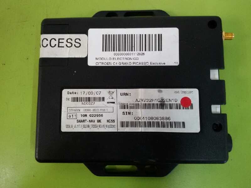 Recambio de modulo electronico para citroën c4 grand picasso exclusive referencia OEM IAM   