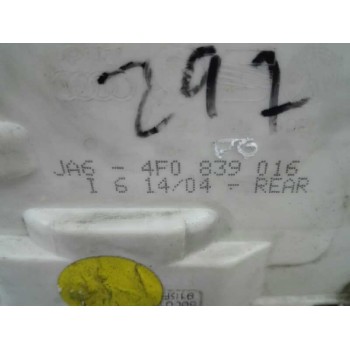 Recambio de cerradura puerta trasera derecha para audi a6 berlina (4f2) 3.0 tdi quattro (165kw) referencia OEM IAM 4F0839016  