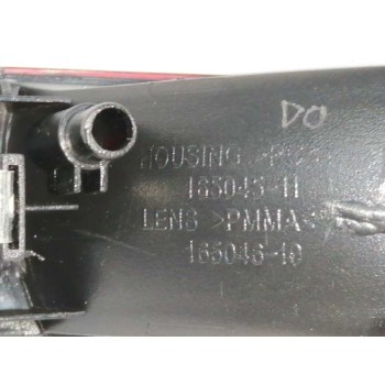 Recambio de piloto trasero derecho paragolpes para nissan qashqai (j10) referencia OEM IAM 26580JD00A CENTRAL ANTINIEBLA 