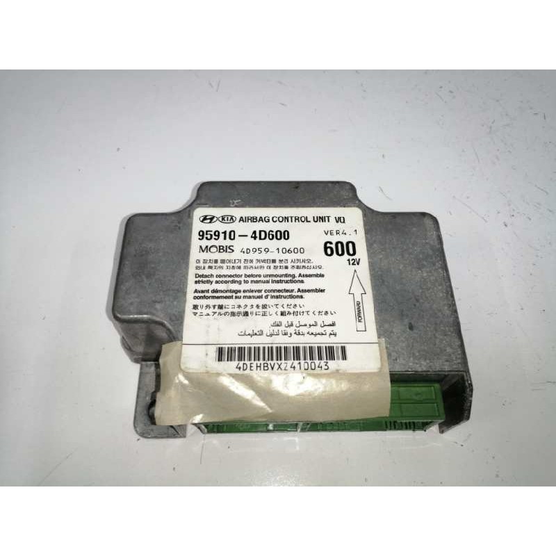 Recambio de centralita airbag para kia carnival / grand carnival iii (vq) 2.9 crdi referencia OEM IAM 959104D600  