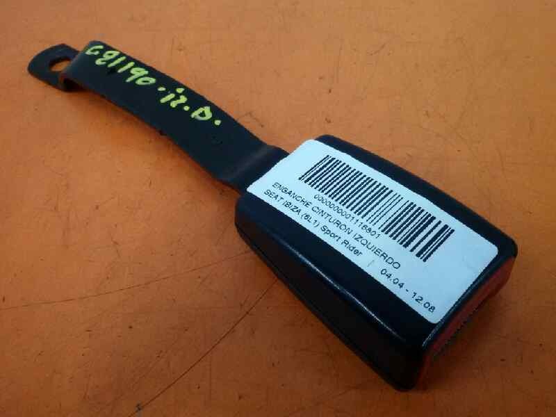 Recambio de enganche cinturon izquierdo para seat ibiza (6l1) sport rider referencia OEM IAM 6Q0857755DFCN DELANTERO 