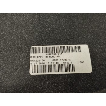 Recambio de paragolpes trasero para ford fiesta (cb1) 1.4 16v cat referencia OEM IAM 8A6117906A OBSERVAR FOTOS 