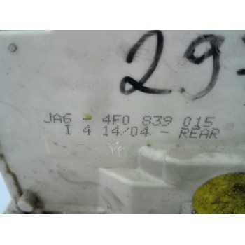 Recambio de cerradura puerta trasera izquierda para audi a6 berlina (4f2) 3.0 tdi quattro (165kw) referencia OEM IAM 4F0839015  