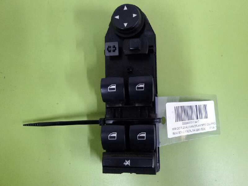 Recambio de mando elevalunas delantero izquierdo para bmw serie 5 berlina (e60) 530d referencia OEM IAM 61316943241  