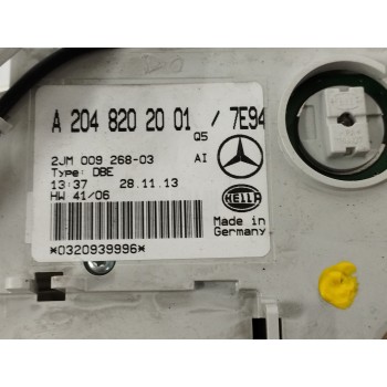 Recambio de luz interior para mercedes-benz clase c (w204) lim. 2.1 cdi cat referencia OEM IAM A2048202001  