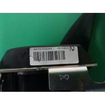 Recambio de cinturon seguridad trasero izquierdo para citroën c-elysée exclusive referencia OEM IAM 96757050XY  