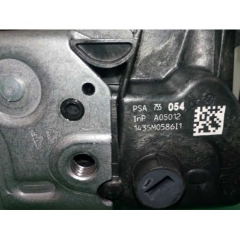 Recambio de cerradura puerta trasera derecha para citroën c-elysée exclusive referencia OEM IAM 755054  