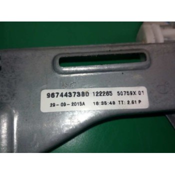 Recambio de elevalunas trasero izquierdo para citroën c-elysée exclusive referencia OEM IAM CABLE 9674437380 