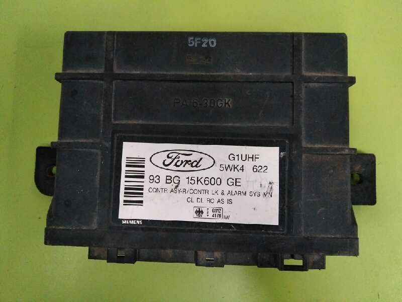 Recambio de centralita cierre para ford mondeo berlina/familiar (fd) clx berlina referencia OEM IAM 93BG15K600GE  