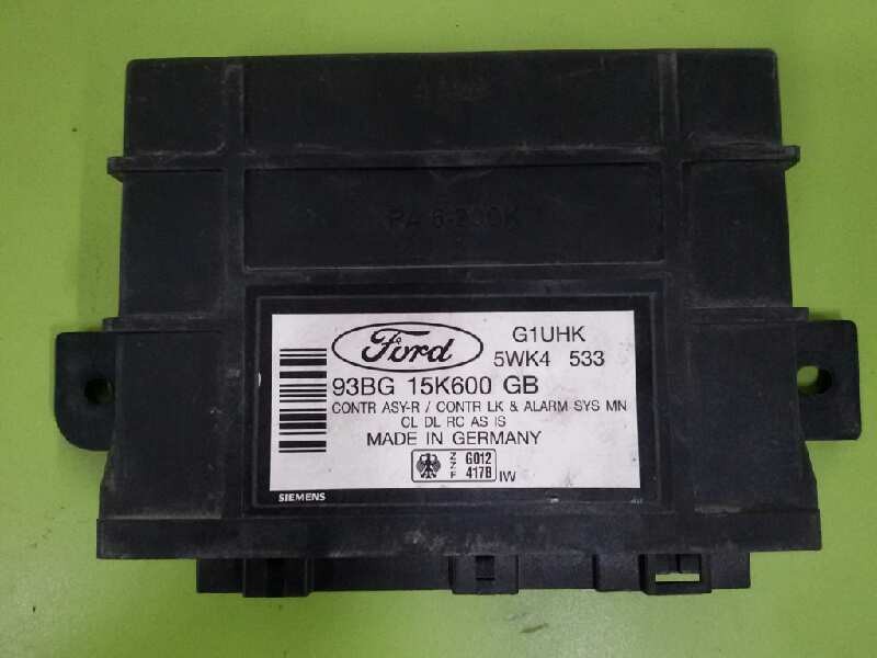 Recambio de centralita cierre para ford mondeo berlina/familiar (fd) clx berlina referencia OEM IAM 93BG15K600GB  