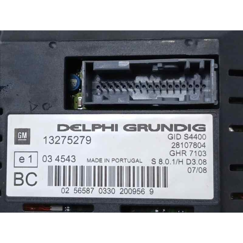 PANTALLA MULTIFUNCION