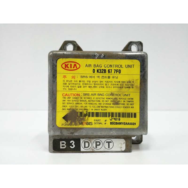 Recambio de centralita airbag para kia rio i hatchback (dc) 1.3 referencia OEM IAM 0K32B677F0  