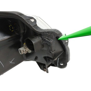 Recambio de faro izquierdo para suzuki vitara 1.6 ddis glx 4x4 referencia OEM IAM 10018097 OBSERVAR FOTOS 