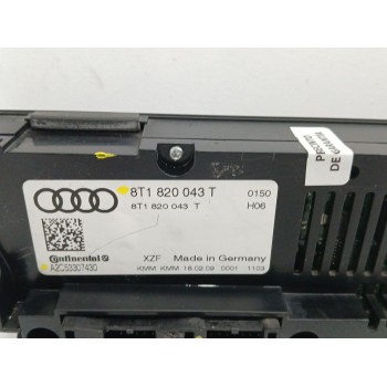 Recambio de mando climatizador para audi a4 b8 (8k2) 2.0 tdi referencia OEM IAM 8T1820043T  A2C53307430