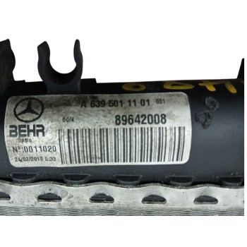Recambio de radiador agua para mercedes-benz vito / mixto furgoneta (w639) 111 cdi (639.601, 639.603) referencia OEM IAM A639501