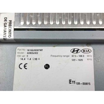 Recambio de pantalla multifuncion para hyundai kona 1.0 tgdi cat referencia OEM IAM 96160J9030TMT  