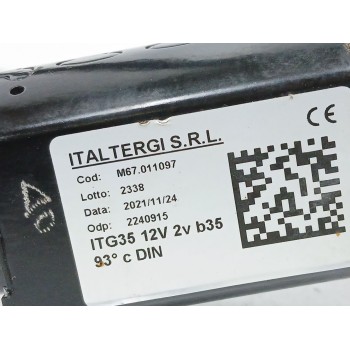 Recambio de motor limpia delantero para microcar m.go 0.5 referencia OEM IAM M67011097  