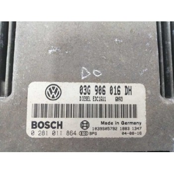Recambio de centralita motor uce para seat altea (5p1) 1.9 tdi referencia OEM IAM 03G906016DH 0281011864 