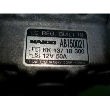 Recambio de alternador para kia pride l familiar referencia OEM IAM KK13718300B  