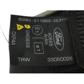 Recambio de cinturon seguridad trasero izquierdo para ford mondeo ber. (ca2) 2.0 cat referencia OEM IAM 6G9N611B69EE  