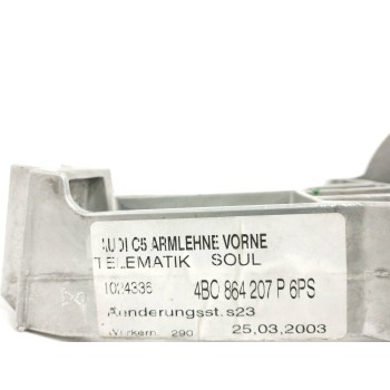 Recambio de apoyabrazos central para audi allroad quattro (4b5) 2.5 v6 24v tdi referencia OEM IAM 4B0864207P  