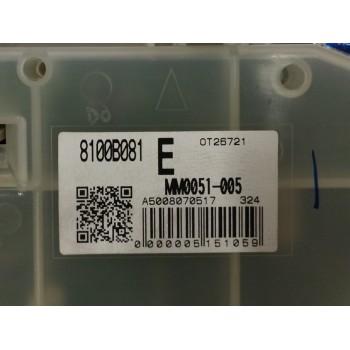 Recambio de cuadro instrumentos para mitsubishi colt berlina 5 (z30a) 1.1 cat referencia OEM IAM 8100B081  