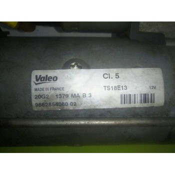 Recambio de motor arranque para citroën xsara picasso 1.6 hdi 110 exclusive referencia OEM IAM 9662854080 TS18E13 