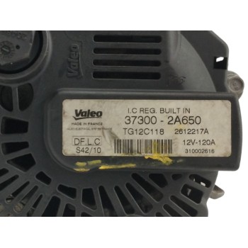 Recambio de alternador para hyundai ix20 gls comfort referencia OEM IAM 373002A650 120A TG12C118