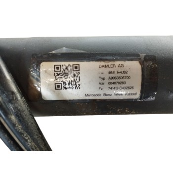 Recambio de puente trasero para mercedes-benz sprinterii caja cerrada (desde 01.06) 2.1 cdi cat referencia OEM IAM A9063506700 R