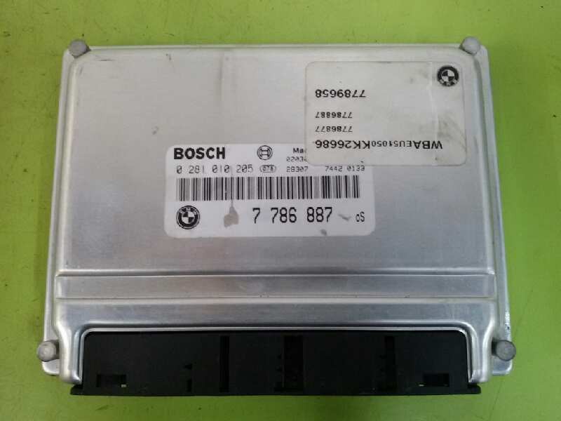 Recambio de centralita motor uce para bmw serie 3 berlina (e46) 318d referencia OEM IAM 7789658 0281010205 