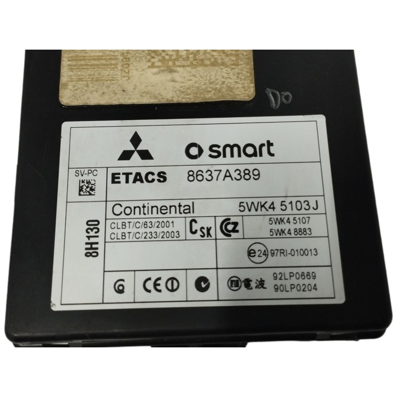 MODULO ELECTRONICO 5WK45103J