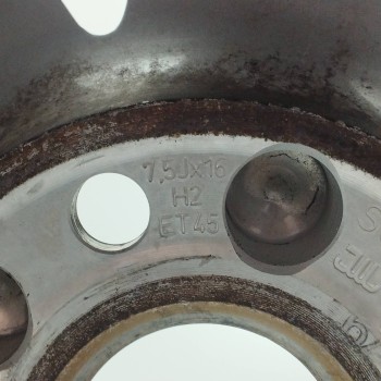 Recambio de llanta para audi a6 berlina (4f2) 3.0 v6 24v tdi referencia OEM IAM 4F0601025AJ 7,5JX16H2 ET45 5H 5X110