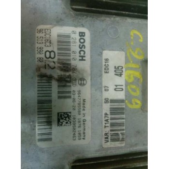 Recambio de centralita motor uce para peugeot 206 berlina xt referencia OEM IAM 9651399080 0281010707 