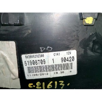 Recambio de cuadro instrumentos para fiat punto (199) easy referencia OEM IAM 51908709 503005292300 