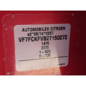 Recambio de carroceria corte para citroën c3 1.4 referencia OEM IAM   