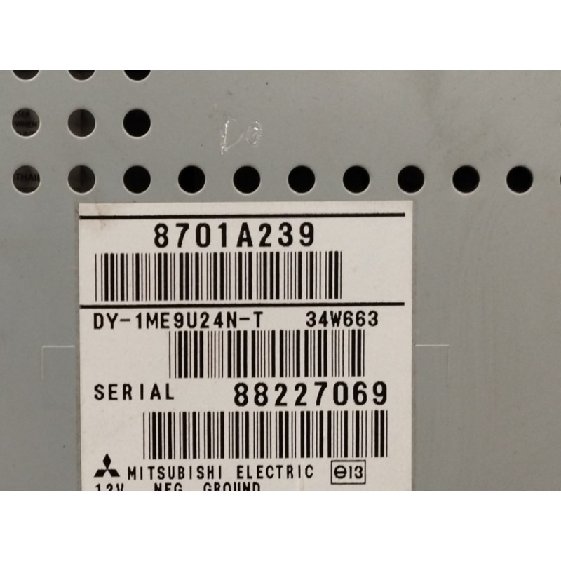 SISTEMA AUDIO / RADIO CD