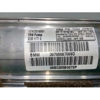 Recambio de airbag delantero derecho para bmw serie 1 berlina (e81/e87) 118i referencia OEM IAM 39706687009D 30351171G 