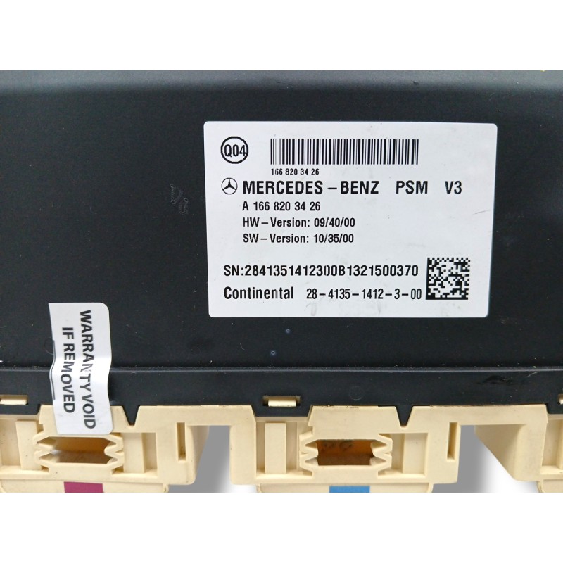 MODULO ELECTRONICO ASIENTO DELANTERO DERECHO