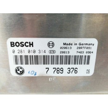Recambio de centralita motor uce para bmw x5 (e53) 3.0 24v turbodiesel cat referencia OEM IAM 7789376 0281010314 