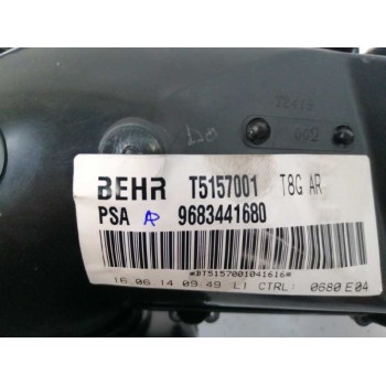 Recambio de motor calefaccion para peugeot 5008 1.6 e-hdi fap referencia OEM IAM 9683441680 TRASERO IZQUIERDO 