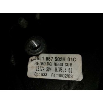 Recambio de retrovisor derecho para seat cordoba berlina (6l2) stella referencia OEM IAM 6L1857508T9B9 MANUAL 