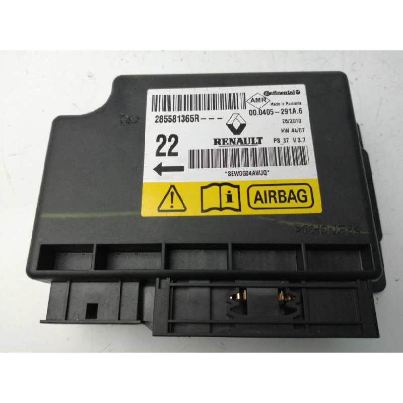 Recambio de centralita airbag para renault megane iii berlina 5 p 1.5 dci diesel referencia OEM IAM 285581365R  