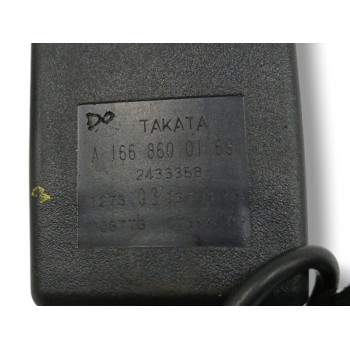 Recambio de enganche cinturon izquierdo para mercedes-benz gle (w166) 250 d 4-matic (166.004) referencia OEM IAM A1668600169 DEL