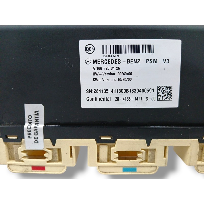 MODULO ELECTRONICO ASIENTO DELANTERO IZQUIERDO