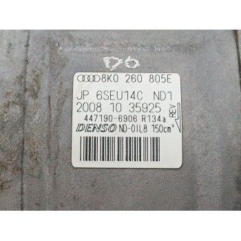 Recambio de compresor aire acondicionado para audi a4 b8 (8k2) 2.0 tdi referencia OEM IAM 8K0260805E  4471906906