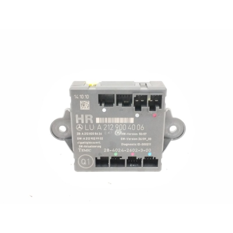 Recambio de modulo confort para mercedes-benz clase c (w204) familiar 250 t cdi blueefficiency (204.203) referencia OEM IAM A212