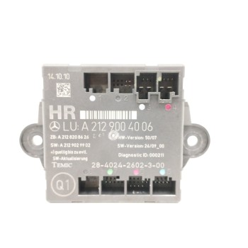 Recambio de modulo confort para mercedes-benz clase c (w204) familiar 250 t cdi blueefficiency (204.203) referencia OEM IAM A212