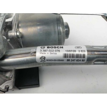 Recambio de motor limpia delantero para peugeot 3008 gt line referencia OEM IAM 9824762480 3397022076 1397225028
