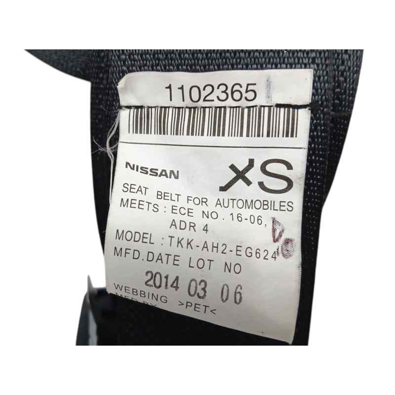 CINTURON SEGURIDAD TRASERO IZQUIERDO