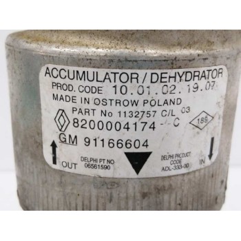 Recambio de filtro secante aire acondicionado para renault trafic caja cerrada (ab 4.01) l1h1 caja cerrada, corto referencia OEM